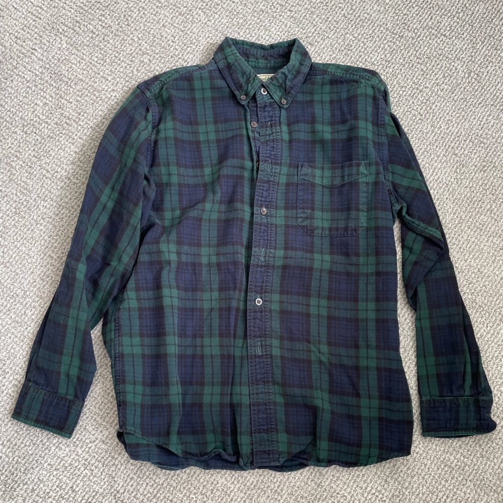 L.L. Bean classic flannel shirt